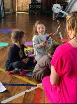 A picture of children playing