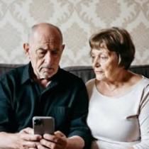 Image of an old couple