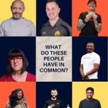Image of different people